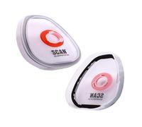 Scan AD7501 Twin Half Mask P3 Particle Filter Cartridge Adaptor (Pack Of 2)