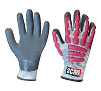 Scan T5000 Anti-Impact Latex Cut 5 Gloves - Xl (Size 10)