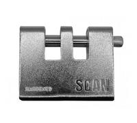 Scan Armoured Twin Slot Shutter Padlock 90mm Multi Colour (One Size)