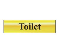 Scan Bathroom Sign 200 X 50mm Multi Colour (200 X 50mm)