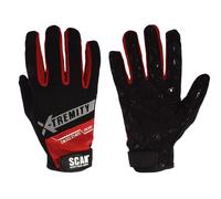 Scan SCAGLOTOUCH Touch Screen Work Gloves Size: Large, Black or grey