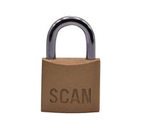 Scan BC0430 Brass Padlock 30Mm