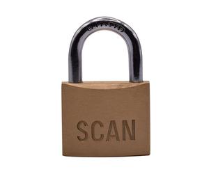 Scan BC0440KA2 Brass Padlock 40Mm Keyed Alike Pack Of 2