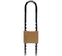 Scan Brass Padlock 50mm Sliding Shackle