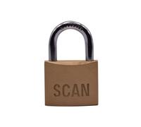 Scan Brass Padlocks Scan Multicolor