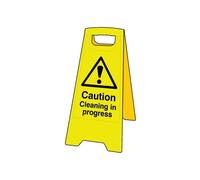 Scan Caution Cleaning In Progress - Heavy Duty 'a' Board Multi Colour (One Size)