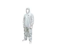 Scan Chemical Splash Resistant Coverall in White | Size: 2XL Scan White 2XL