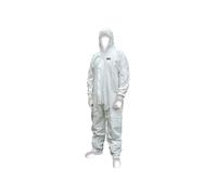 Scan Chemical Splash Resistant Coverall in White | Size: XL Scan White XL