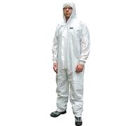 Scan Chemical Splash Resistant Disposable Overall White 2XL