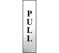 Scan 6034C Pull Vertical - Polished Chrome Effect 50 X 200Mm