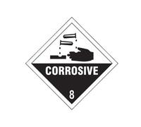 Scan Corrosive 8 - Self Adhesive Vinyl Sign 100 X 100mm Multi Colour (100 X 100mm)