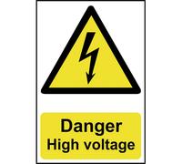 Scan Danger High Voltage - PVC 200 x 300mm SCA0761