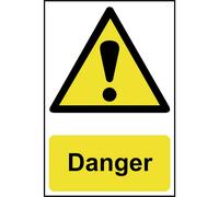 Scan 1301 Danger - Pvc Sign 200 X 300Mm