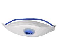 Scan Dtc3Z-F Ffp2 Tri Fold Valved Disposable Mask Ffp2 (Pack 3) Scappep2Tfv