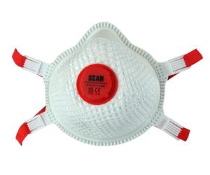 Scan DTCA1N-FD-2 Moulded Valved Masks Ffp3 With Mesh (Pack 2)