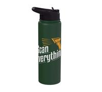 Scan Everything Cashier Apparel Stainless Steel Insulated Water Bottle