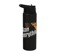 Scan Everything Cashier Apparel Stainless Steel Insulated Water Bottle