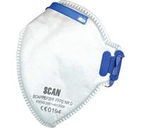 Scan DTC3XD-3 Fold Flat Disposable Mask Ffp2 Protection (Pack 3)