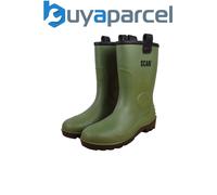 Scan Fleece Lined Wellingtons UK 12 EUR 47 SCAFWWELFL12