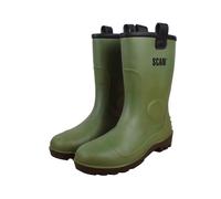 Scan Fleece Lined Wellingtons UK 8 EUR 42 - Waterproof Comfort