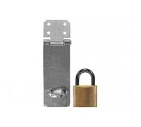 Scan Hasp And Staple + Padlock Multi Colour (117mm)