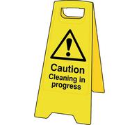 Scan Heavy Duty A-Board Sign - Caution Cleaning In Progress
