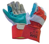 Scan Heavy Duty Rigger Gloves Multi Coloured One Size