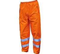 Scan Hi-Vis Motorway Trouser Orange, Railway Standard RIS-3279-TOM Size:M