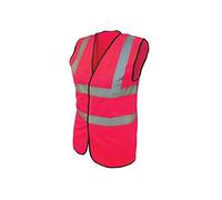 Scan Hi-Vis Waistcoat Pink Size L
