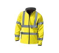 Scan Hi-Vis Yellow Soft Shell Jacket - L (44in)