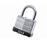 Scan Laminated Padlock 40mm (Pack of 2)