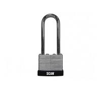 Scan Laminated Steel Padlock Multi Colour (40mm Long Shackle)