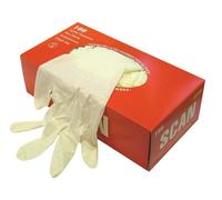 Scan Latex Gloves - Large (Box 100)