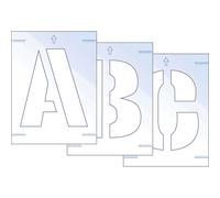Scan Letter Stencil Kit 300mm SCA9417
