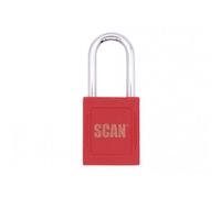 Scan Lockout Padlock 40mm Multi Colour (One Size)