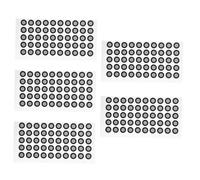 Scan Marker 3D Scanning Reflective Point, 5 Sheets PET Film