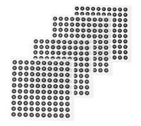Scan Markers 200 Pack Reflective Film Silver Dots for 3D Scanners