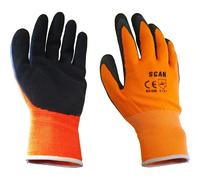 Scan Mens Foam Latex Coated Gloves