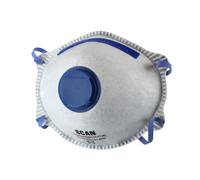 Scan Moulded Disposable Odour Mask Valved Ffp2 Protection (pack 3) Scan Multicolor