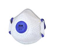 Scan Moulded Duranet Disposable Mask Ffp2 Pack of 2 Scan Multicolor