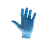 Scan Nitrile Disposable Gloves, Blue | Size: Large Scan Multicolor L
