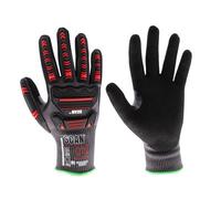 Scan Nitrile Palm Impact Cut D Gloves - XL (Size 10)