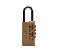 Scan Nl1134 Brass Combination Padlock 28mm Scaplb28Com