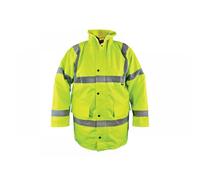 Scan OC-122-M Hi-Vis Yellow Motorway Jacket - M (41In)