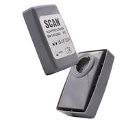 Scan P3R Particle Filter Cartridges - Twist Clip Attachment for Scan Half Mask & Full Face Respirators, 99.95% Filtration Efficiency for Dust, Mist & Fumes, EN143:2021 Certified - Pack of 2