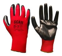 Scan Palm Dipped Nitrile Gloves