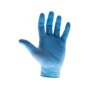 SCAN Premium Xl Blue Nitrile Disposable Gloves - 100 Count For Maximum Protection And Comfort
