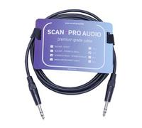 Scan Pro Audio - 6.35mm Stereo Jack to 6.35mm Stereo Jack Lead - 3m