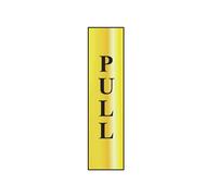 Scan Pull Vertical Sign (50 X 200mm) Scan Multicolor