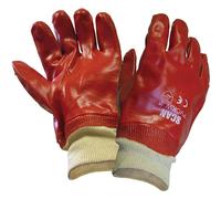 Scan PVC Knitwrist Glove SCAGLOPVCKW